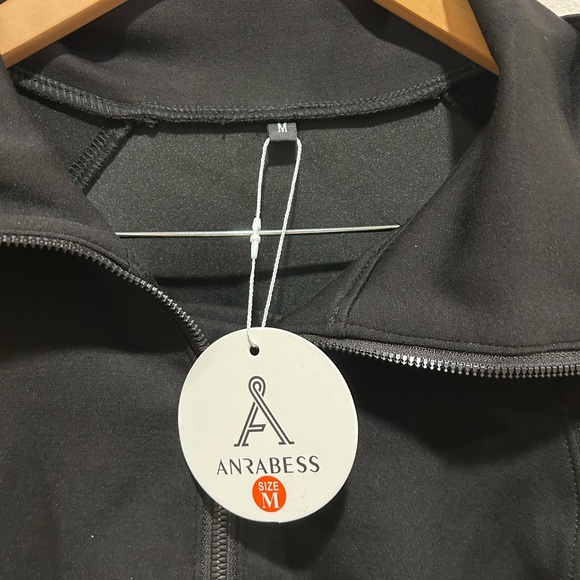 Anrabess Women's 2 piece Black Wide-Leg Outfit Leisure, size Medium - Picture 5 of 5